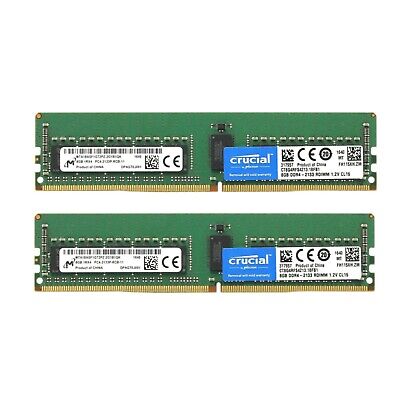 RAM CRUCIAL 32GB DDR4 2133MHz ECC ( 16 x 2 ) QSD. - ảnh sản phẩm tại HMPC Store